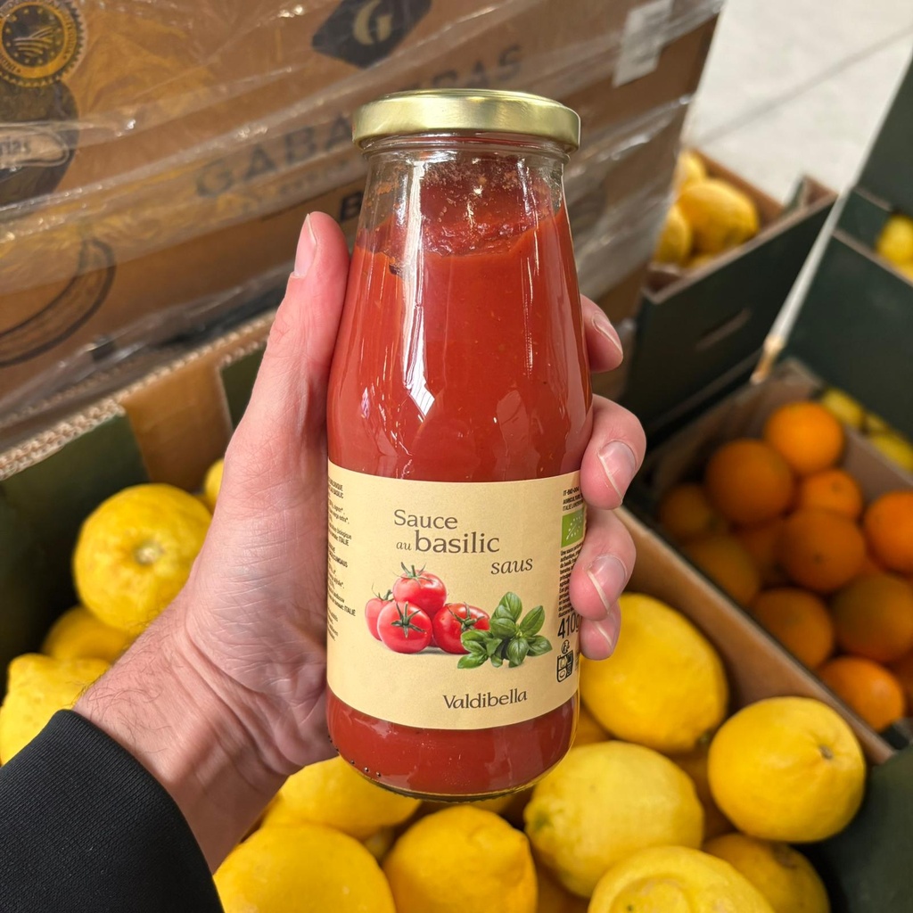 Sauce Tomate et Basilic